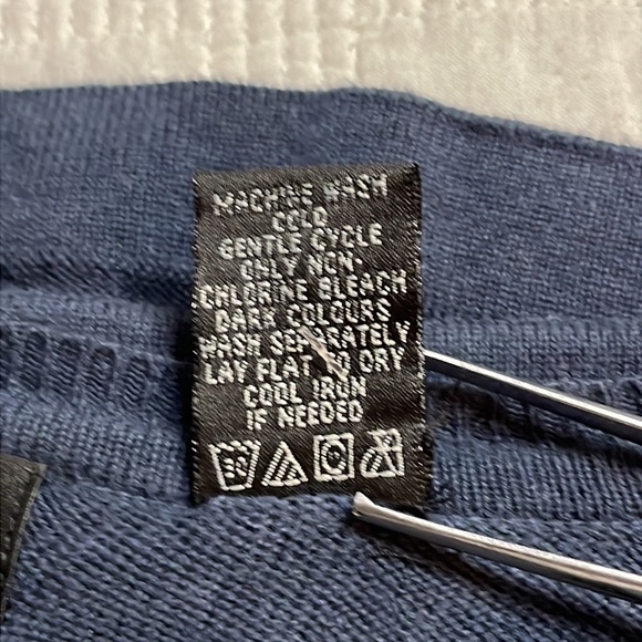 Jay Y. Ko Blue Sweater/Shirt Men's Medium - Picture 3 of 12